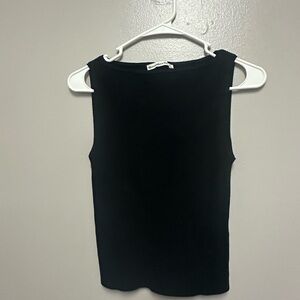 Abercrombie & Fitch Black Tank Top